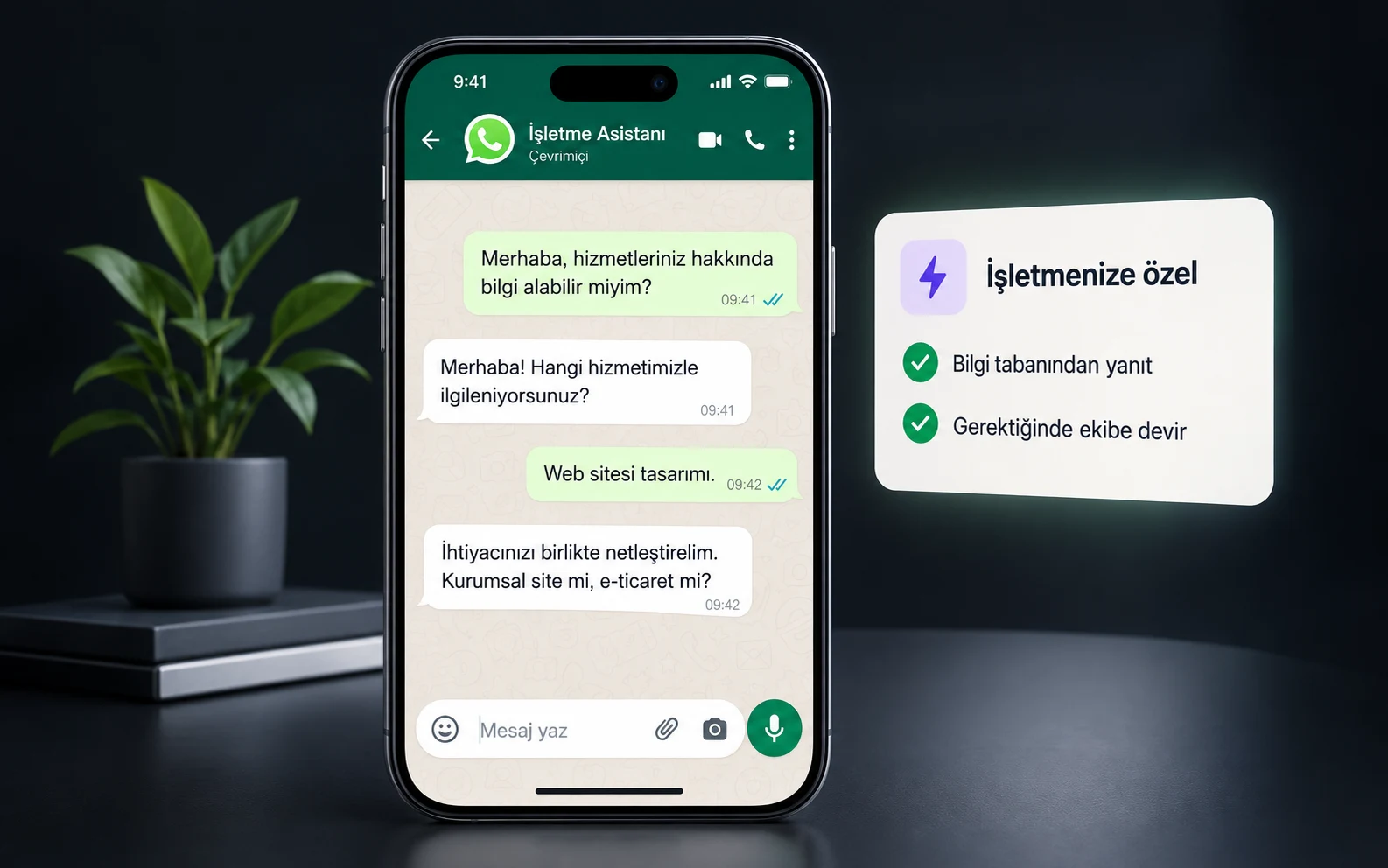 WhatsApp Müşteri Asistanı