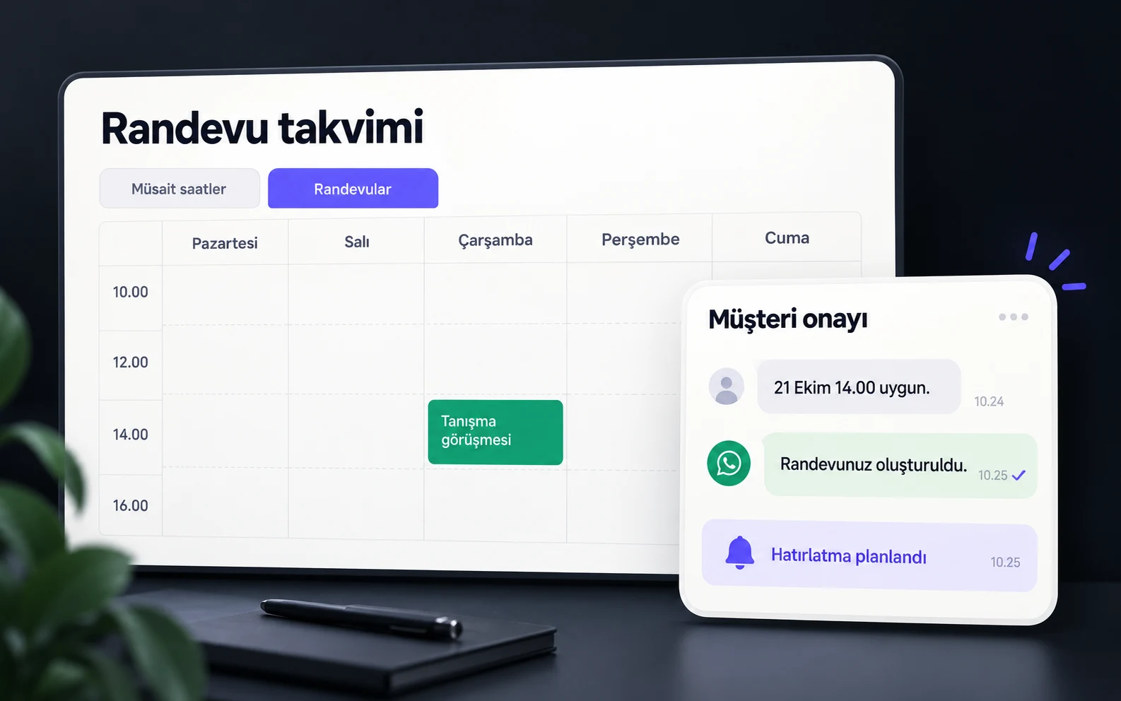 Takvim, Randevu ve Hatırlatma