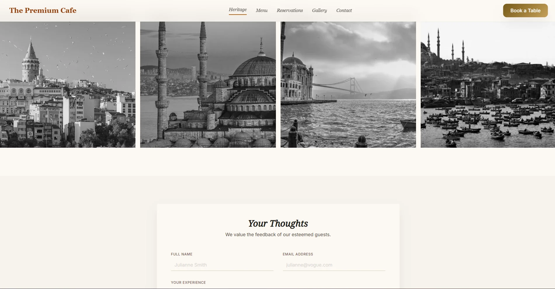 The Premium Cafe – Modern Cafe Website & Admin Panel - 4