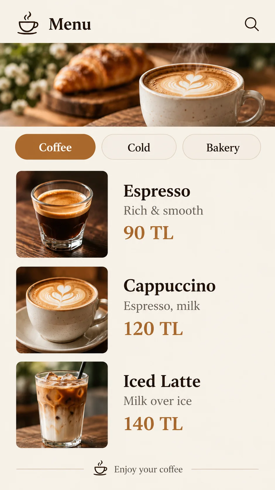 QR Menu