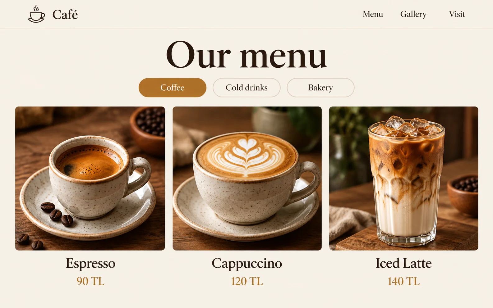 Newly Opened Cafes