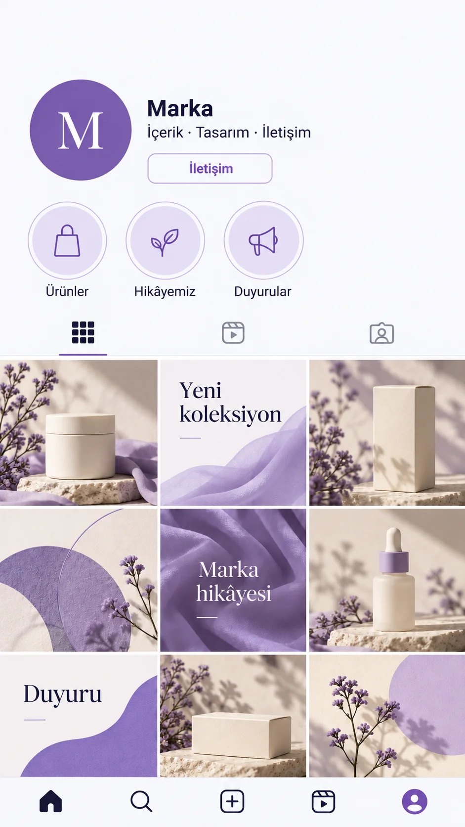 Profile Layout