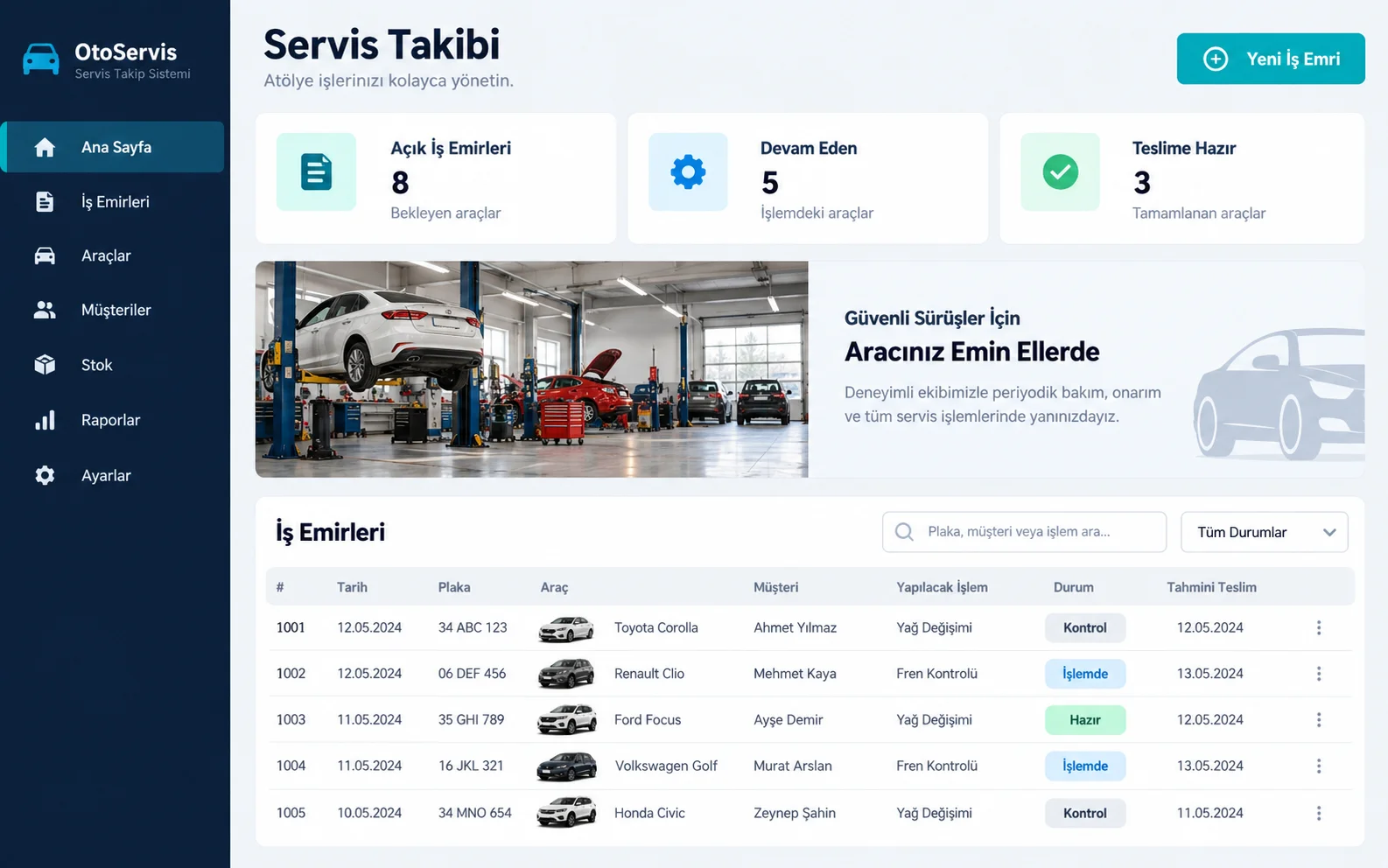 Auto Repair & Vehicle Maintenance Tracking System