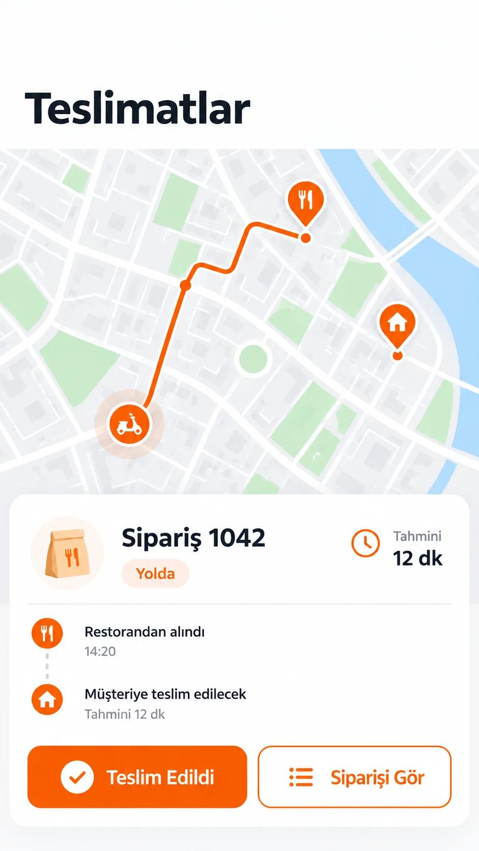 Delivery & Courier Tracking