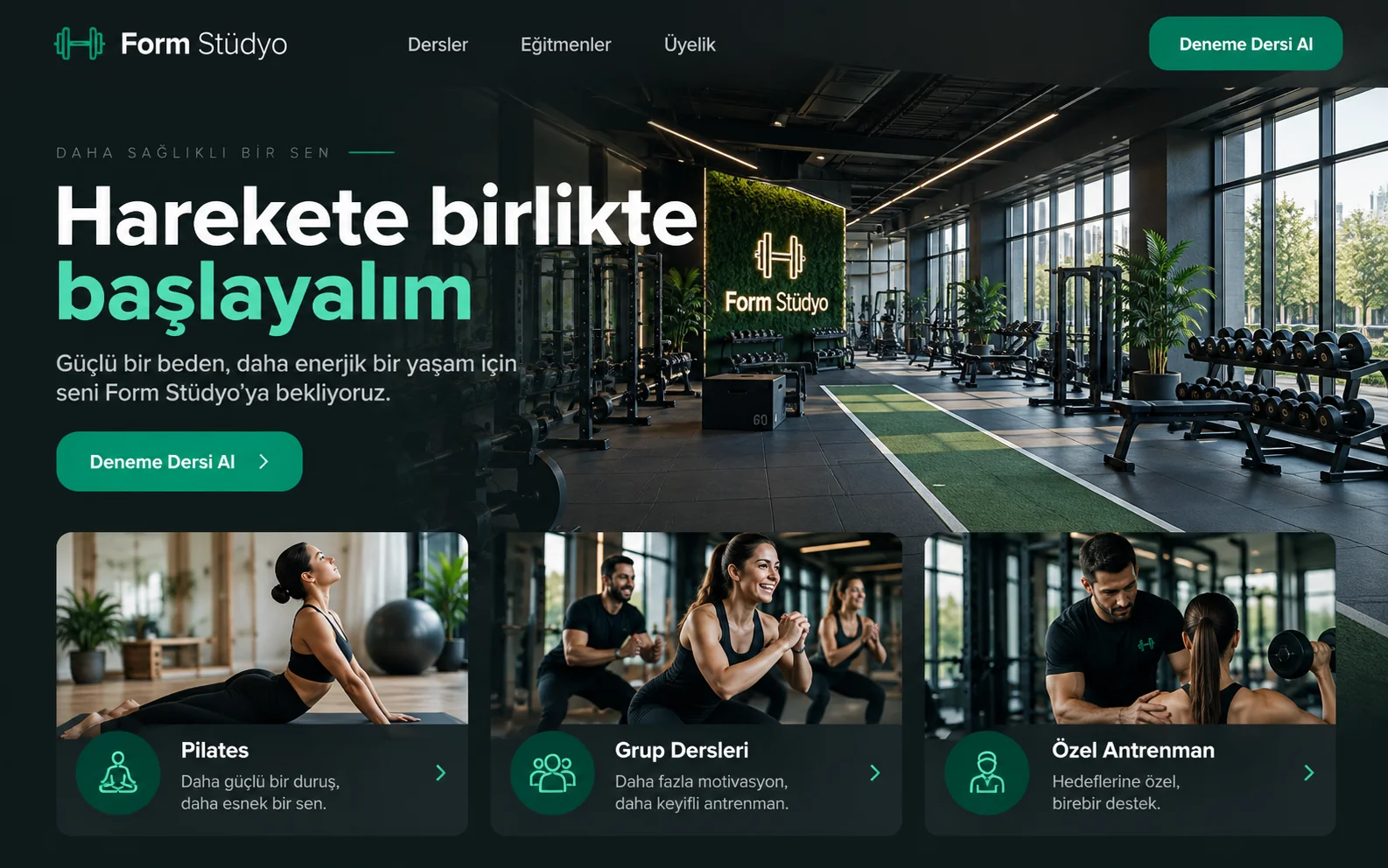 Salon Sitesi ve Tanıtım