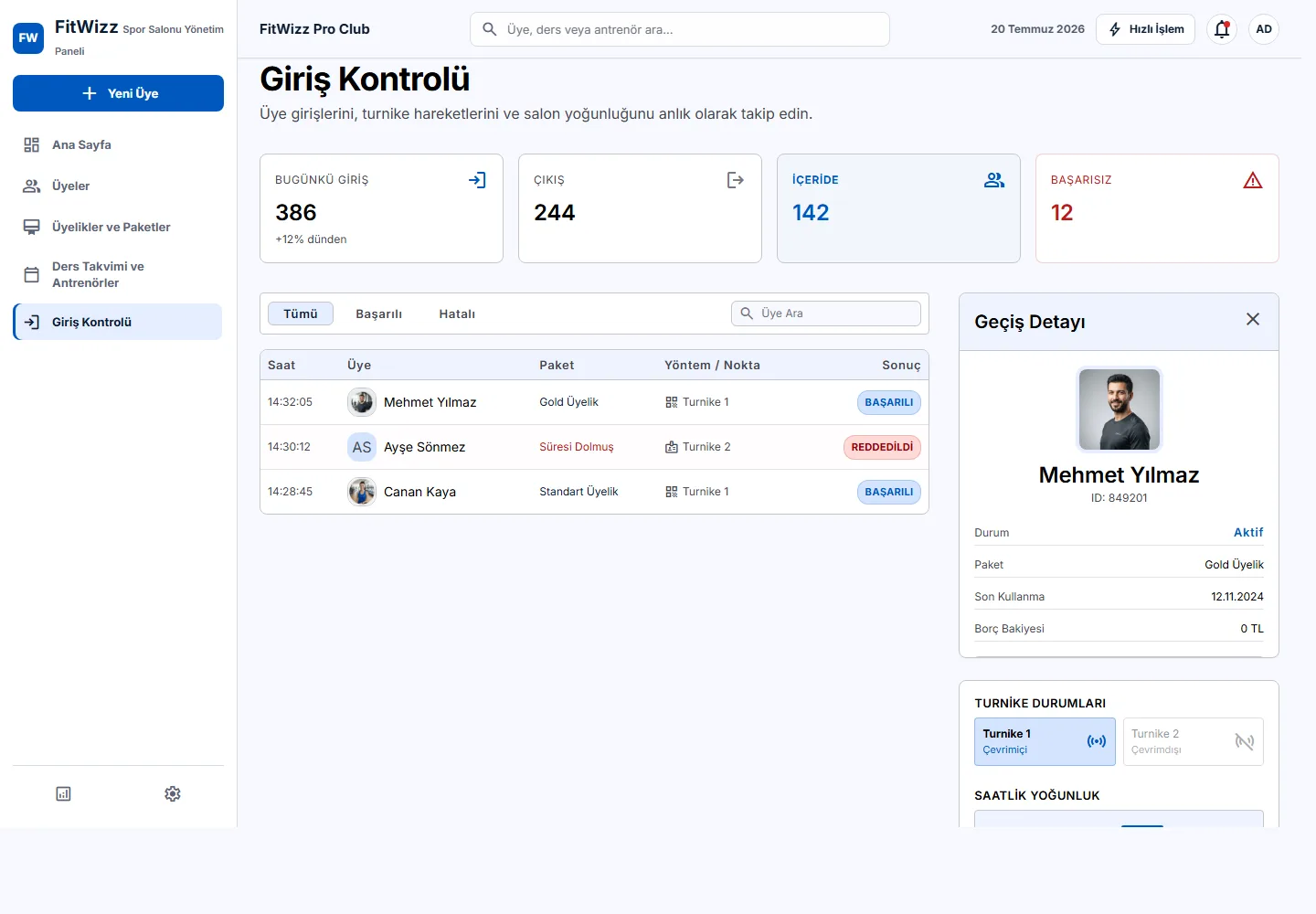 FitWizz - Gym Membership and Operations Management System - 3