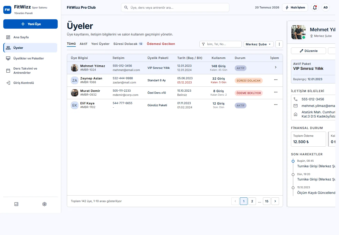 FitWizz - Gym Membership and Operations Management System - 4