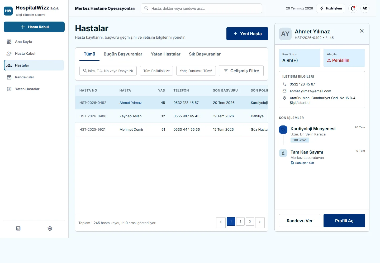 HospitalWizz - Hospital Operations and Patient Intake System - 3