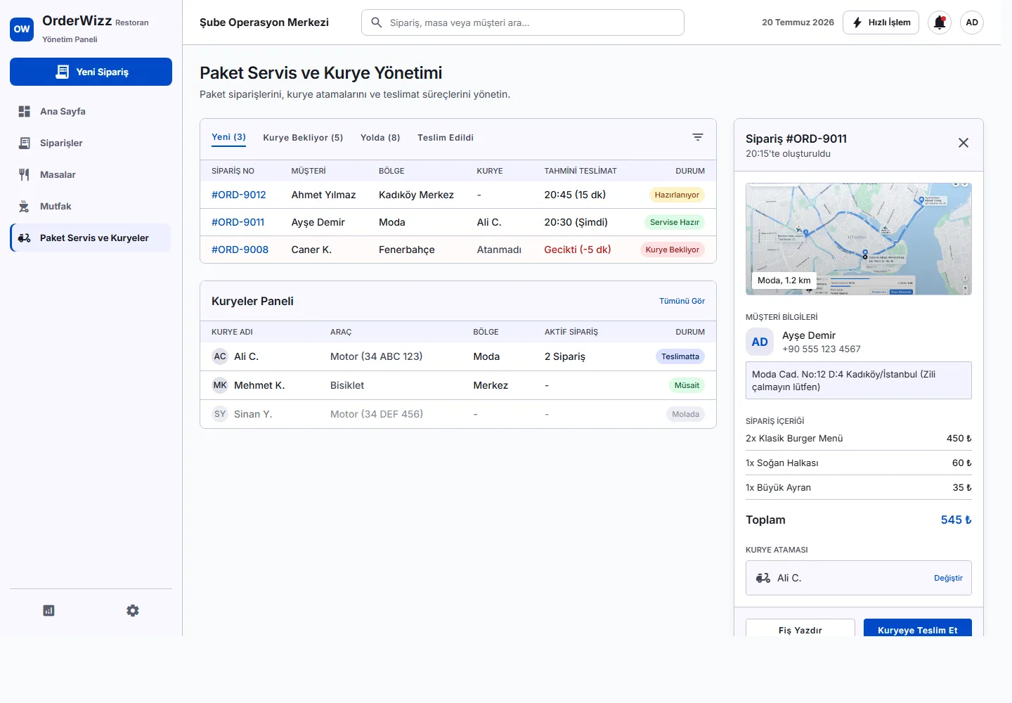 OrderWizz - Restaurant Ordering and Kitchen Operations System - 4